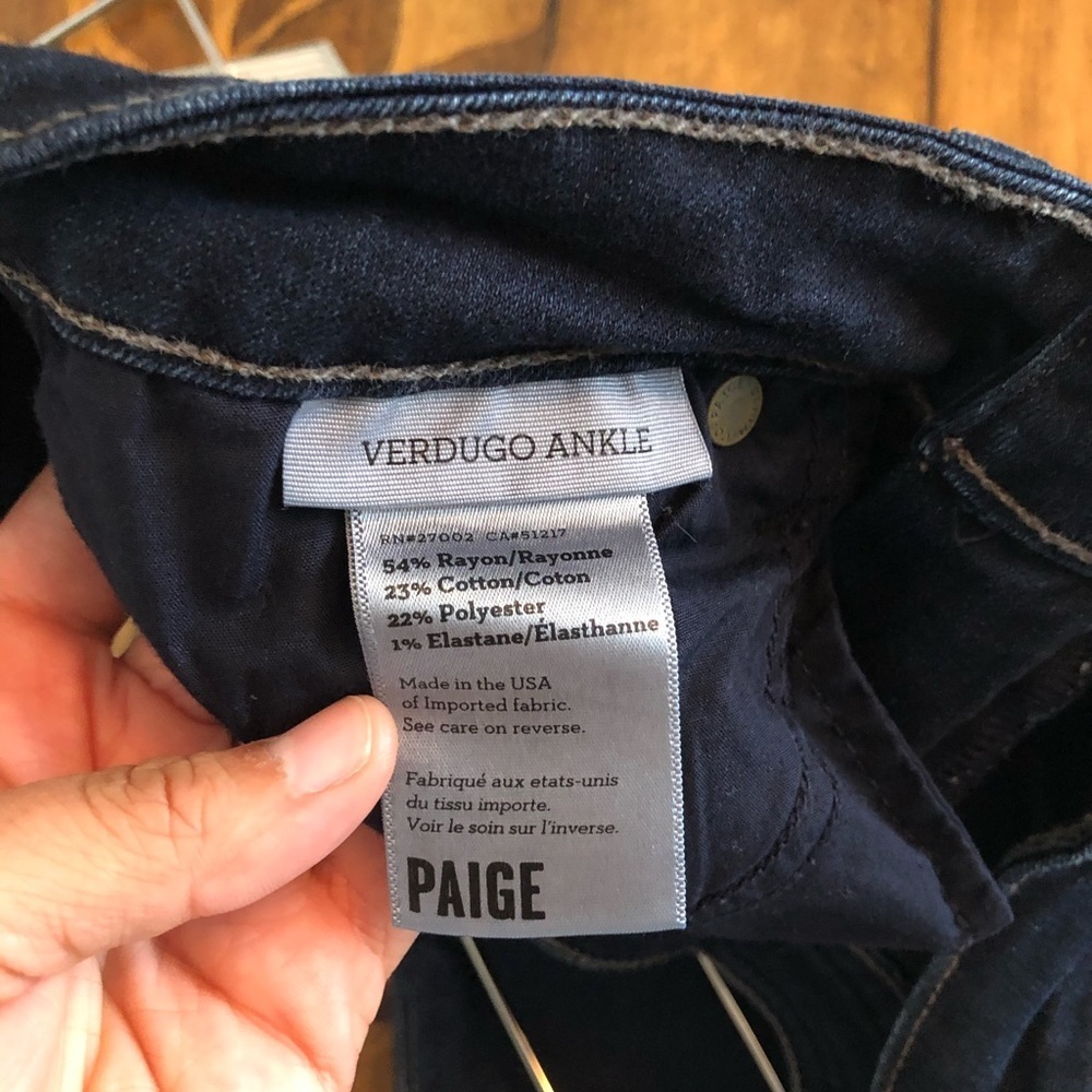 Paige Size 27 Verdugo Ankle Jeans - Picture 10 of 10